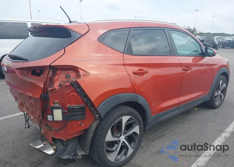 2016 Hyundai Tucson Sport from USA, damaged, VIN KM8J33A23GU053755